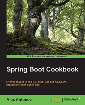 portada Spring Boot Cookbook (en Inglés)