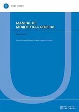portada Manual de Morfologia General