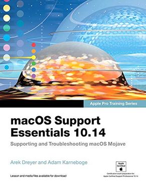 portada Macos Support Essentials 10. 14 - Apple pro Training Series: Supporting and Troubleshooting Macos Mojave (en Inglés)