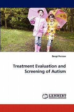 portada treatment evaluation and screening of autism (en Inglés)