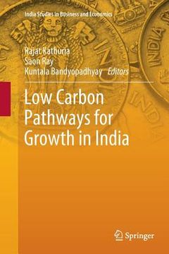 portada Low Carbon Pathways for Growth in India (en Inglés)