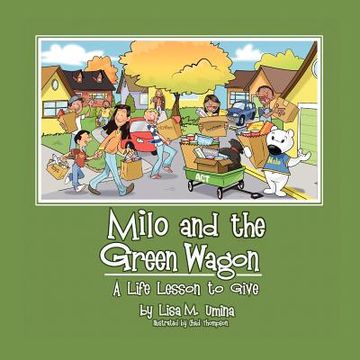 portada milo and the green wagon (in English)