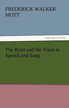 portada the brain and the voice in speech and song