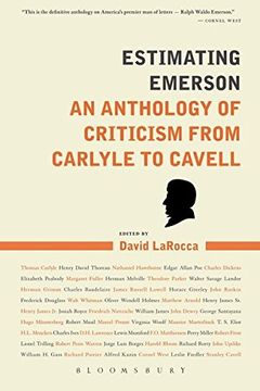 portada estimating emerson: an anthology of criticism from carlyle to cavell (en Inglés)