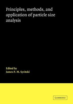 portada Principles, Particle Size Analysis (en Inglés)