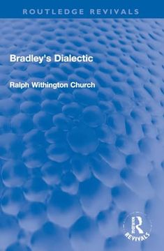 portada Bradley's Dialectic (en Inglés)