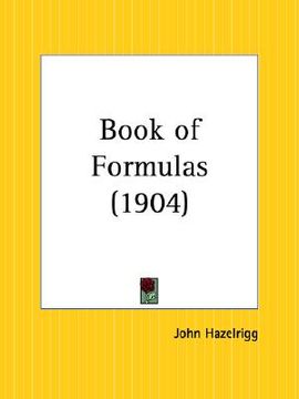 portada book of formulas (en Inglés)