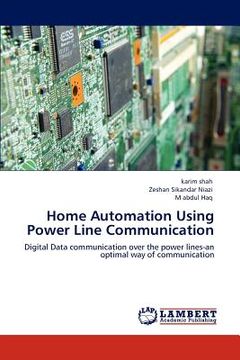portada home automation using power line communication (en Inglés)