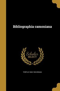 portada Bibliographia camoniana (en Portugués)