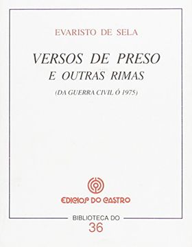 portada Versos de Preso e Outras Rimas (en Gallego)