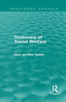 portada Dictionary of Social Welfare (en Inglés)