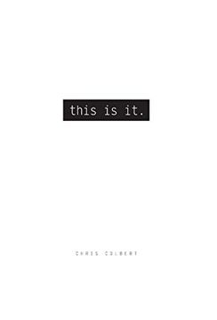 portada This is it (in English)