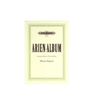 portada Arien-Album - Berühmte Arien für Mezzosopran: Mit Klavierbegleitung / Gesang und Klavier / Voice and Piano (en Alemán)
