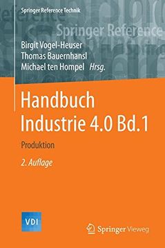 portada Handbuch Industrie 4. 0 Bd. 1: Produktion (en Alemán)