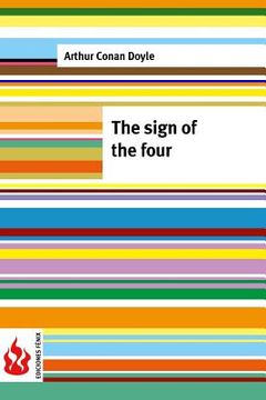 portada The sign of the four: (low cost). limited edition (in English)
