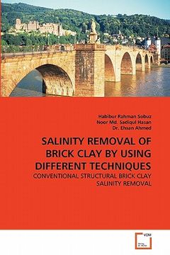 portada salinity removal of brick clay by using different techniques (en Inglés)