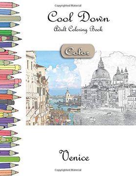 portada Cool Down [Color] - Adult Coloring Book: Venice (en Inglés)