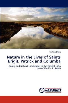 portada nature in the lives of saints brigit, patrick and columba (en Inglés)