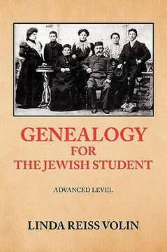 portada genealogy for the jewish student (en Inglés)