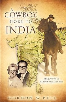 portada a cowboy goes to india (en Inglés)