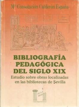portada Bibliografía Pedagógica del Siglo xix