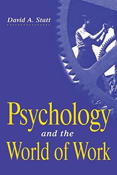 portada Psychology and the World of Work (en Inglés)