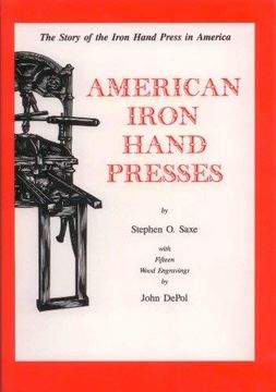portada American Iron Hand Presses (en Inglés)