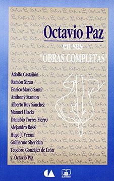 portada Octavio Paz en sus "Obras completas"