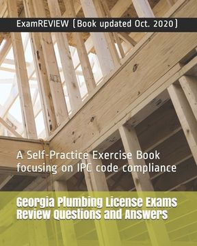 portada Georgia Plumbing License Exams Review Questions and Answers: A Self-Practice Exercise Book focusing on IPC code compliance (en Inglés)