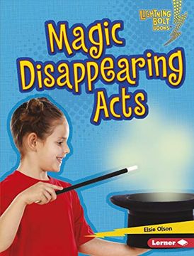 portada Magic Disappearing Acts (Lightning Bolt Books: Magic Tricks) 