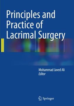 portada Principles and Practice of Lacrimal Surgery (in English)