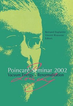 portada poincar seminar 2002: vacuum energy-renormalization