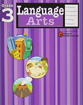 portada Language Arts: Grade 3 (Flash Kids Harcourt Family Learning) (in English)