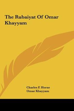 portada the rubaiyat of omar khayyam (en Inglés)