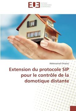 portada Extension du protocole SIP pour le contrôle de la domotique distante (French Edition)