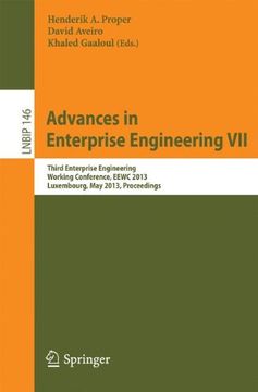portada Advances in Enterprise Engineering VII: Third Enterprise Engineering Working Conference, EEWC2013, Luxembourg, May 13-14, 2013, Proceedings (Lecture Notes in Business Information Processing)