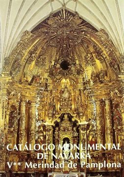 portada Catalogo monumental de Navarra V-2 merindad de Pamplona