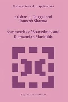 portada Symmetries of Spacetimes and Riemannian Manifolds (en Inglés)