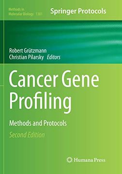 portada Cancer Gene Profiling: Methods and Protocols (Methods in Molecular Biology, 1381) (en Inglés)