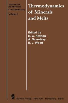 portada Thermodynamics of Minerals and Melts (en Inglés)