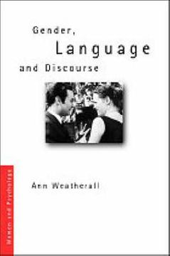portada gender, language and discourse (en Inglés)