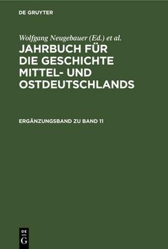 portada Ergänzungsband zu Band 11 (in German)