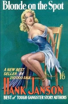 portada Blonde on the Spot: Volume 12 (Hank Janson s. ) (en Inglés)