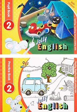 portada Jolly English Level 2 Pupil Set: In Precursive Letters (British English Edition) (en Inglés)