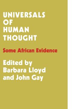 portada Universals of Human Thought: Some African Evidence (en Inglés)