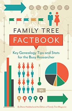 portada Family Tree Factbook: Key Genealogy Tips and Stats for the Busy Researcher (en Inglés)