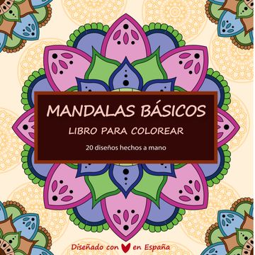 portada Mandalas básicos. Libro para colorear