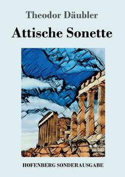 portada Attische Sonette (en Alemán)