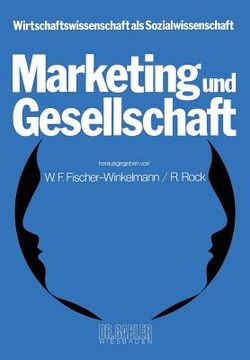 portada Marketing Und Gesellschaft (en Alemán)