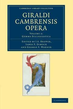 portada Giraldi Cambrensis Opera 8 Volume Set: Giraldi Cambrensis Opera - Volume 2 (Cambridge Library Collection - Rolls) (en Inglés)